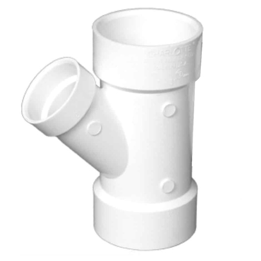 [440002555] YEE 4X4X2 PVC SANITARIO
