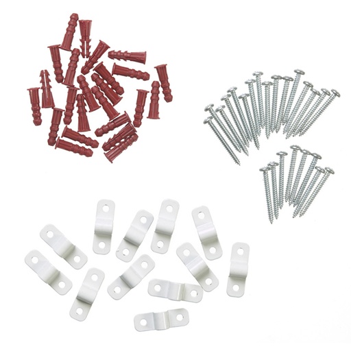 [756100] 2 in. Shelf Clips for SuperSlide Shelving (12-Pack)