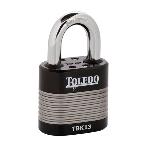 [380009281] 1.96 in. High Security Armored Steel Laminated Padlock