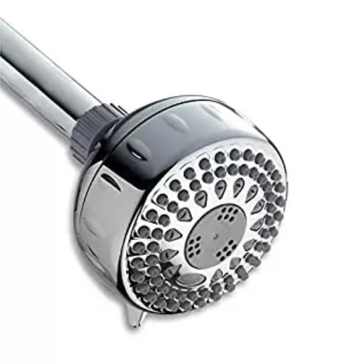 [4232906] Waterpik PowerSpray Plus Chrome 5 Settings Showerhead 1.8 Gpm