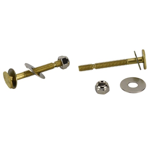 [4208773] Ace Toilet Bolt Set Brass