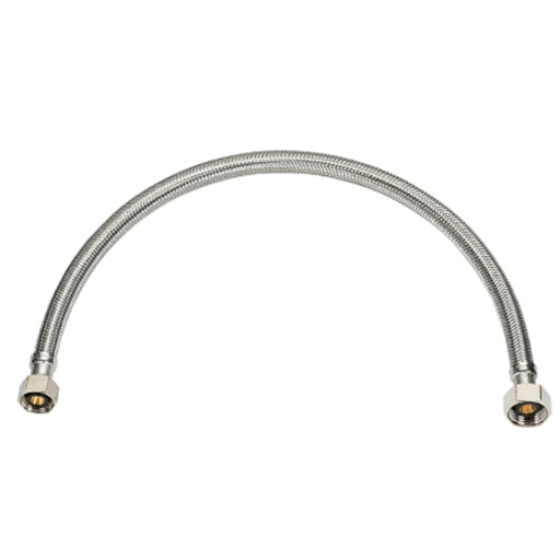 [4335105] Ace 1/2 in. Compression X 1/2 in. Dia. FIP Stainless Steel Faucet Supply Line 16 in.