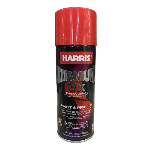 [420000349] HARRIS 3X TITANIUM RED 12 OZ