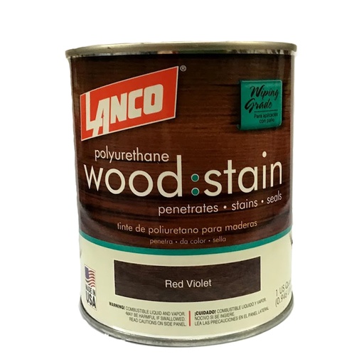 [WS7095] LANCO W/STAIN RED VIOLET QT