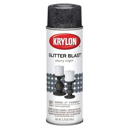 [1487271] Krylon Glitter Blast Starry Night Spray  Paint 5.75 Oz