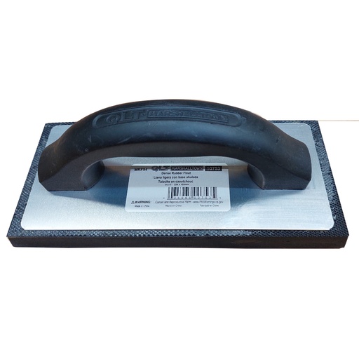 [23284] Marshalltown 4 in. W X 9 in. L Molded Rubber Float Smooth