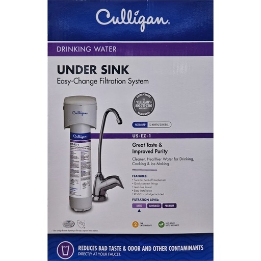 [4294096] Culligan US-EZ-1 Culligan Under Sink Water Filter System