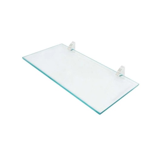 [08617005] GLASS SHELF CHROME BRACKET.8X16"
