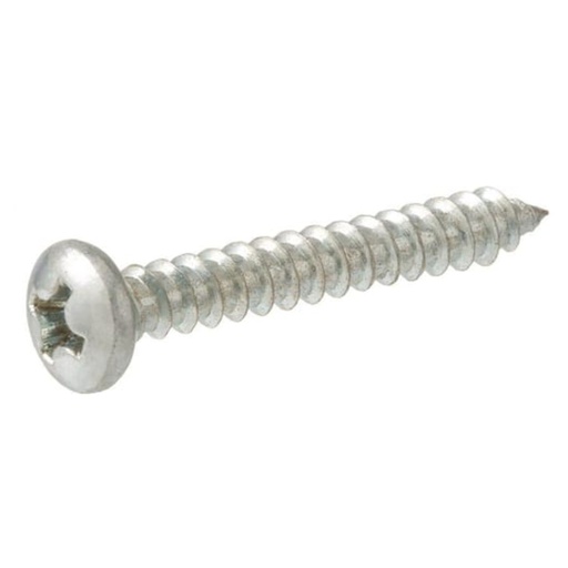[823218] HILLMAN No. 6 Ga. X 1/2 in. L Phillips Pan Head Sheet Metal Screws 100 Pk