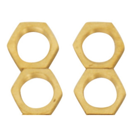 [S70621] SATCO 6 1/8 IPS BR LOCKNUTS