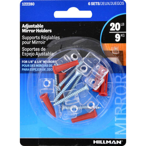 [122280] ADJUSTABLE MIRROR HOLDER KIT PK6