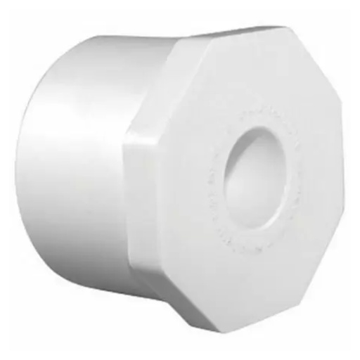 [440001281] Charlotte Pipe Schedule 40 1-1/2 in. Spigot X 3/4 in. D FPT PVC Reducing Bushing 1 Pk