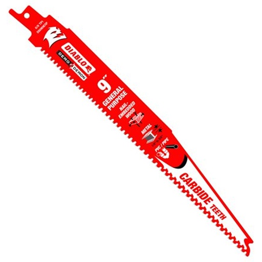 [DS0909CGP10] DIABLO RECIP BLADE 6/9TPI 9"L