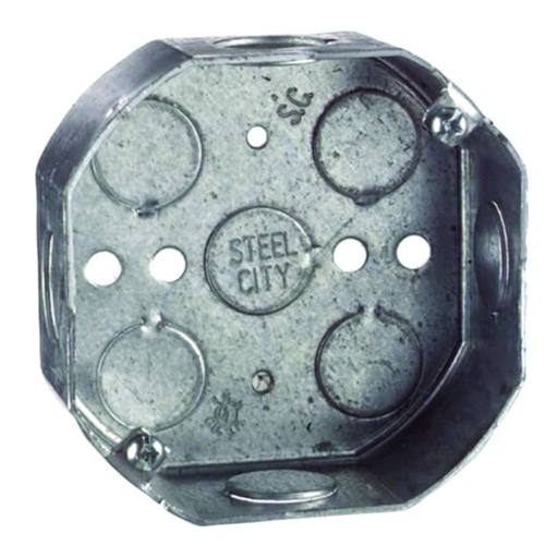 [450002210] CAJA OCTAGONAL W.P.KO-1/2