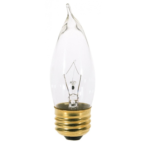 [S3765] BOMB. SATCO 40W TT STD CLEAR