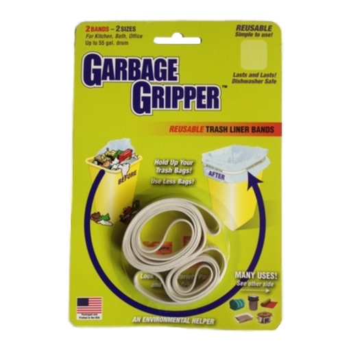[6112650] Garbage Gripper Trash Liner Bands Rubber