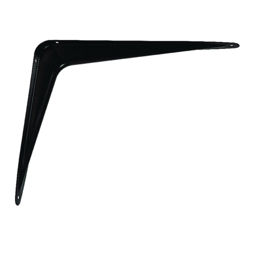 [5294152] Hampton Black Steel Shelf Support 18 Ga. 6 in. L 100 Lb