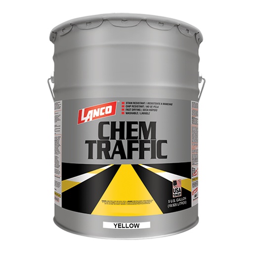 [CT4012] LANCO CHEM TRAFFIC YELLOW 5GL