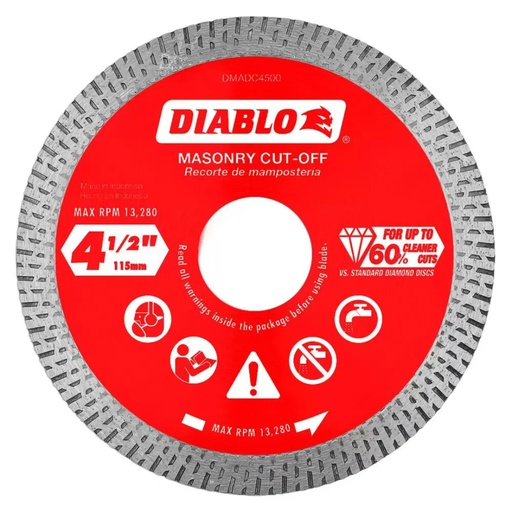 [DMADC0450] DB 4.5" DIAMOND CONTINOUS BLADE