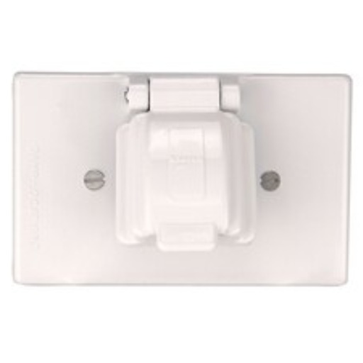 [450010099] TAPA W/P P/RECEPT. SENC. WHT.