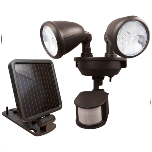 [44216L] DUAL HEAD LED LIGHT BROWN