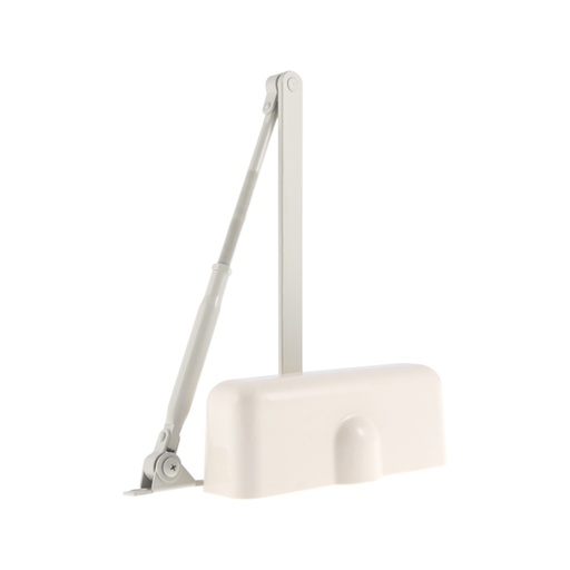 [380009338] White Light-Duty Automatic Door Closer