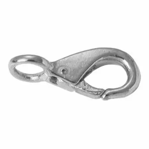 [51207] Campbell Chain 3/4 in. Dia. X 3-15/64 in. L Polished Bronze Quick Snap 140 Lb.