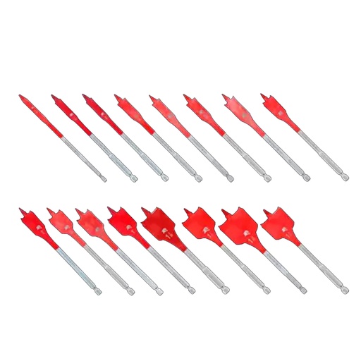 [DSP2980S16] DIABLO SD SPADE BIT SET 6" 16PC