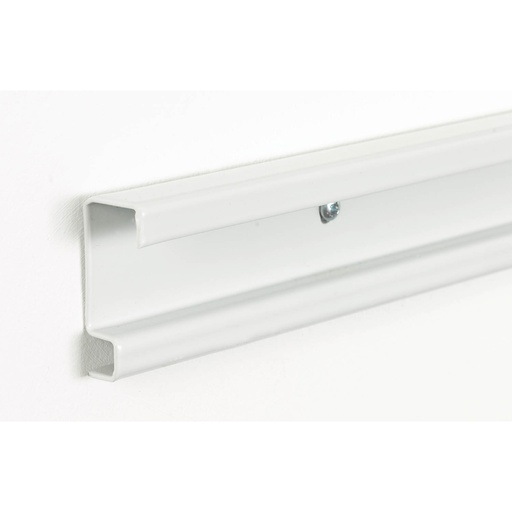 [2836] ShelfTrack 80 in. L White Standard Support Bracket Hang Track
