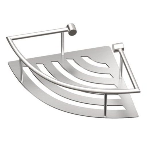 [366001472] Gatco 1455 Elegant 11" Stainless Steel Bathroom Shelf Brushed Bathroom Storage Bathroom Shelf