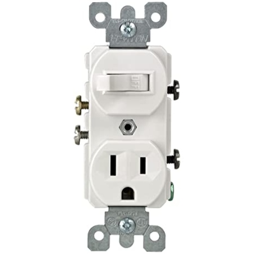 [450009648] SWITCH Y RECEP COMB. 20A 120V WH