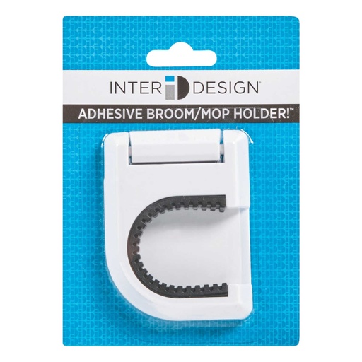 [60978] HOLDER BROOM WHITE