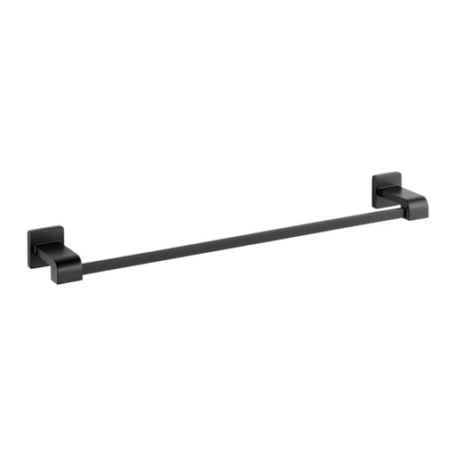 [77524BL] Delta 77524 Ara 24" Wall Mounted Towel Bar Matte Black Bathroom Hardware and Accessories Bathroom Hardware Towel Bars
