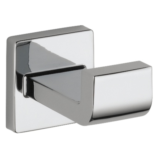 [77535BL] Delta 77535 Ara Single Robe Hook Matte Black Bathroom Hardware and Accessories Bathroom Hardware Robe Hooks