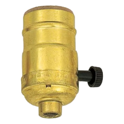 [S70413] SATCO STD BRITE SOCKET TURN KNOB