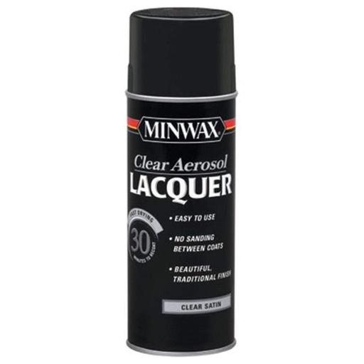 [1239987] Minwax Satin Clear Lacquer 12.25 Oz.