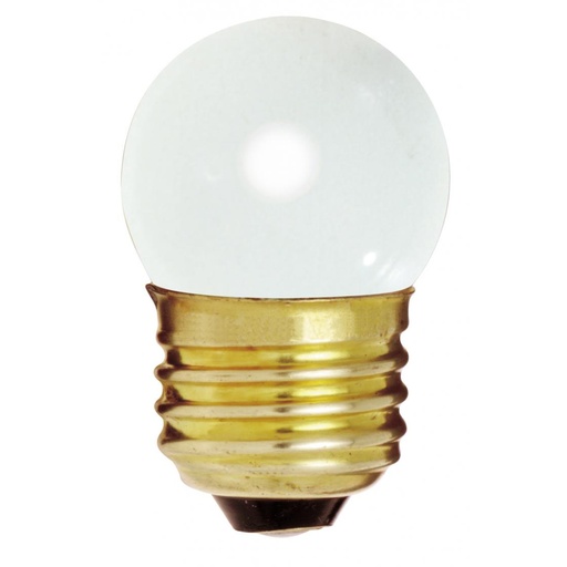 [S3795] BOMB. SATCO 7-1/2W S11 STD WHT