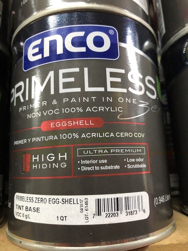 [420012162] ENCO P/LESS ZERO EGGSHELL QT