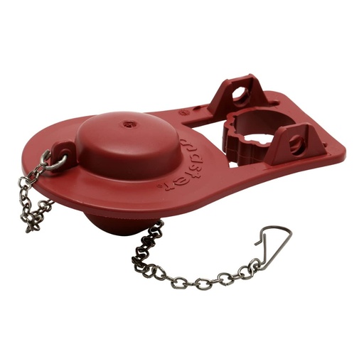 [4266516] Fluidmaster Toilet Flapper Red Microban
