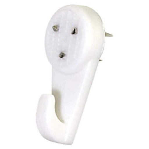 [121122] Hillman AnchorWire Plastic Coated Hardwall Picture Hook 25 Lb. 3 Pack