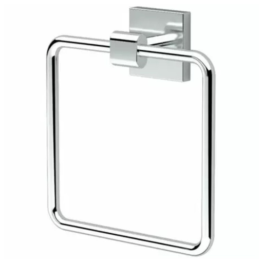 [366001836] Gatco 4052 Elevate 6-1/8" Wall Mounted Towel Ring Chrome Bathroom Hardware and Accessories Bathroom Hardware Towel Rings