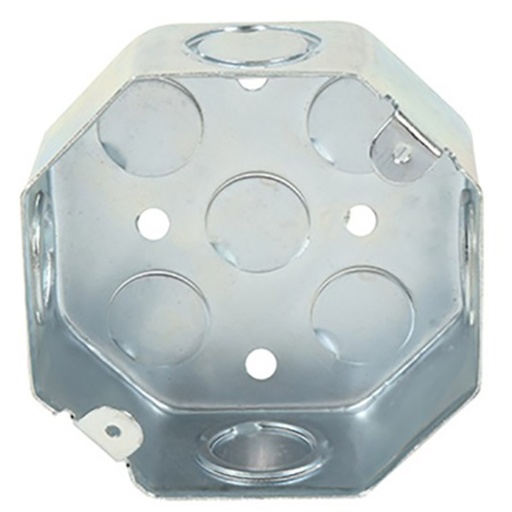 [450002185] CAJA OCTAG PLAST 4" KO 1/2-3/4