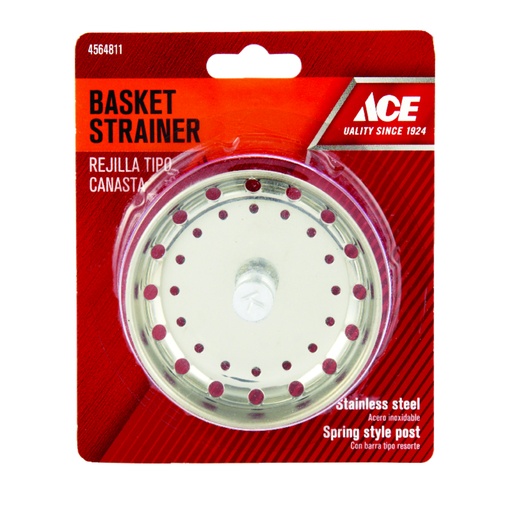 [4564811] BASKET STRAIN 3-/18" SS