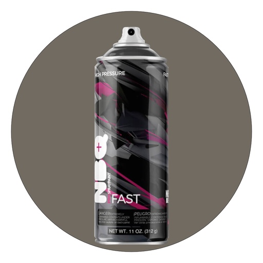 [F060] NBQ SPRAY 400mL MAGNUM GRAY