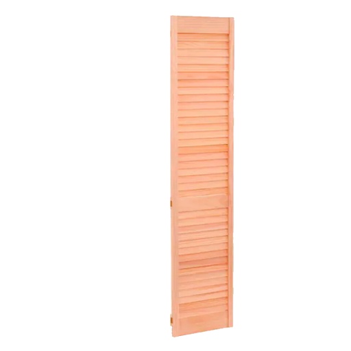 [160008018] PT. C/ROSA LOUVER 18X80 1 1/8