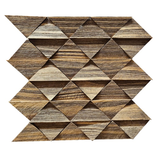 [294003136] WALLPANEL Origami Castanho 10X10