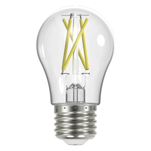 [S12400] Satco 5w LED Bulb A15 Clear Finish 2700K 90 CRI 120 Volt - 40w-equiv