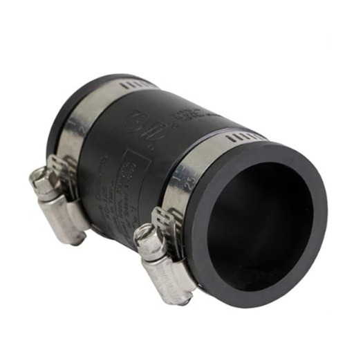 [4870945] Fernco Schedule 40 1-1/4 in. Hub X 1-1/4 in. D Hub PVC Flexible Coupling 1 Pk