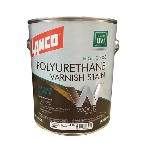 [PV3404] LANCO VARNISH/STAIN MAPLE GL.