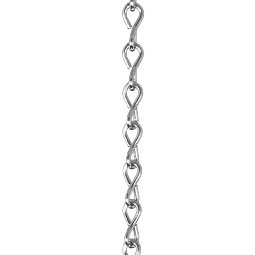 [5364815] Campbell 072-4027N Single Jack Chain, 16 in, Steel, Zinc, 250 Ft L